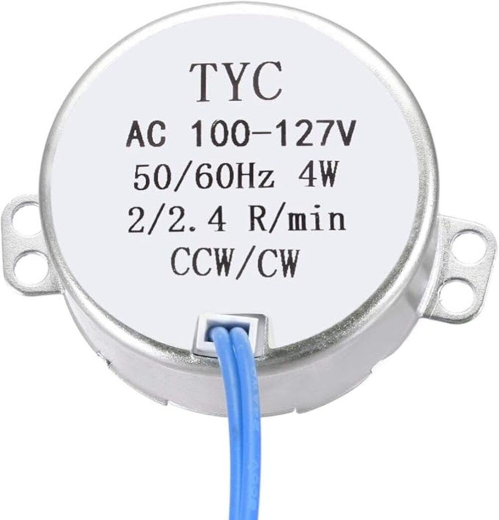 uxcell Synchronous Motor AC 100-127V 2-2.4 RPM 4W